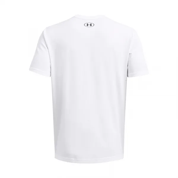 Pánske tričko s krátkym rukávom UNDER ARMOUR PROJECT ROCK UA Brahma Bull SS-WHT