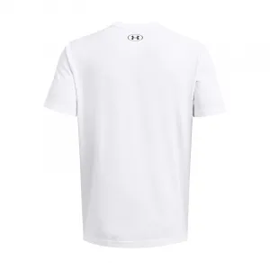 Pánske tričko s krátkym rukávom UNDER ARMOUR PROJECT ROCK UA Brahma Bull SS-WHT