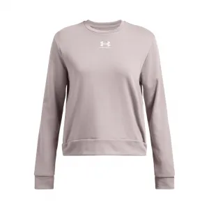 Dámska mikina UNDER ARMOUR Rival Terry Crew-GRY