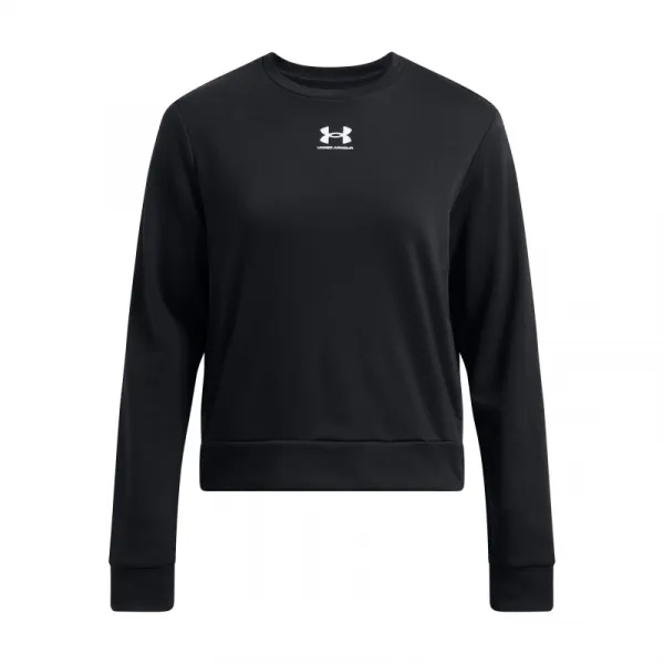 Dámska mikina UNDER ARMOUR Rival Terry Crew-BLK