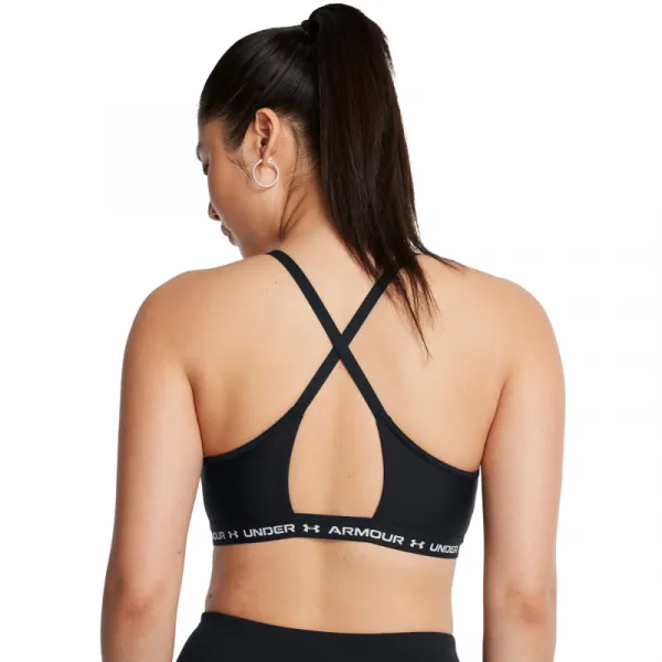 Dámska tréningová športová podprsenka UNDER ARMOUR UA Crossback Low Bra-BLK