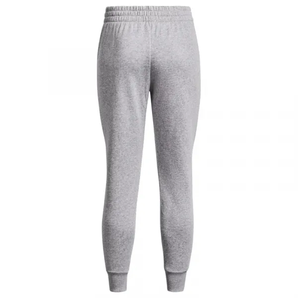 Dámske zateplené tepláky UNDER ARMOUR UA Rival Fleece Jogger-GRY