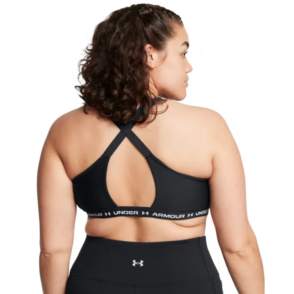 Dámska tréningová športová podprsenka UNDER ARMOUR UA Crossback Low Bra-BLK
