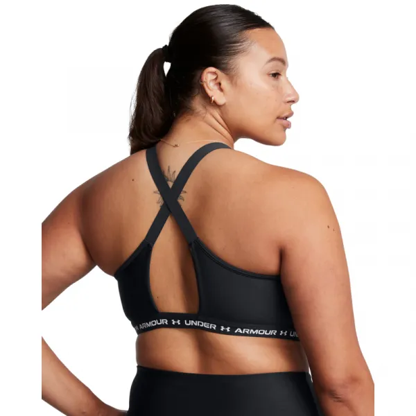 Dámska tréningová športová podprsenka UNDER ARMOUR UA Crossback Low Bra-BLK