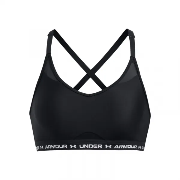 Dámska tréningová športová podprsenka UNDER ARMOUR UA Crossback Low Bra-BLK