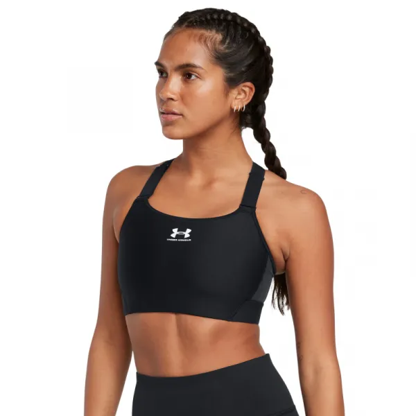 Dámska tréningová športová podprsenka UNDER ARMOUR UA HeatGear High-BLK