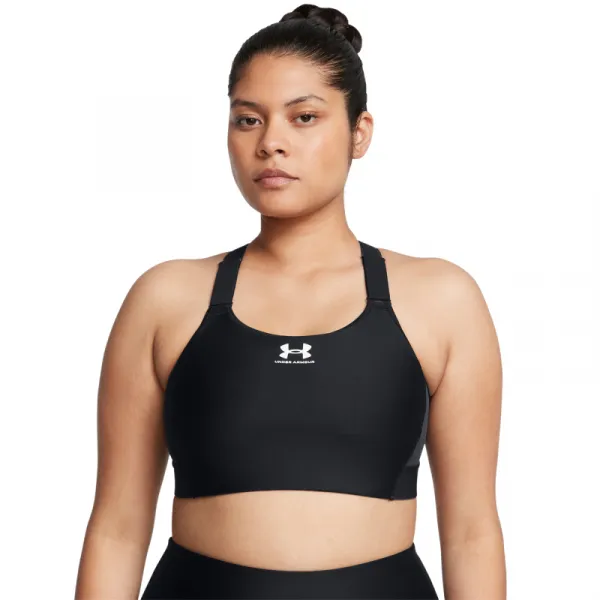 Dámska tréningová športová podprsenka UNDER ARMOUR UA HeatGear High-BLK