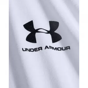 Pánske tričko s krátkym rukávom UNDER ARMOUR UA SPORTSTYLE LEFT CHEST LS-WHT