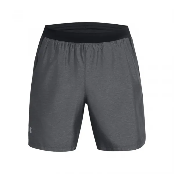 Pánske tréningové kraťasy UNDER ARMOUR UA LAUNCH 7 HEATHER SHORTS-BLK