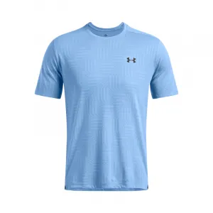 Pánske tréningové tričko s krátkym rukávom UNDER ARMOUR UA Tech Vent Geotessa SS-BLU