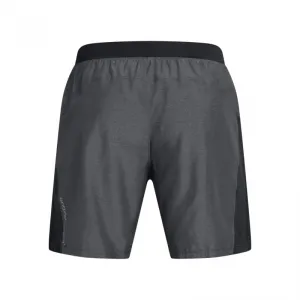 Pánske tréningové kraťasy UNDER ARMOUR UA LAUNCH 7 HEATHER SHORTS-BLK