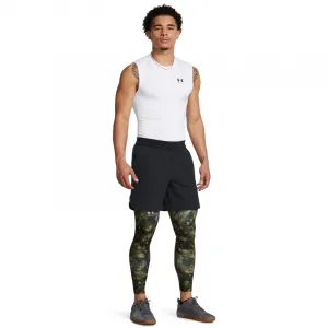 Pánske kompresné legíny UNDER ARMOUR UA HG Armour Prtd Lgs-GRN