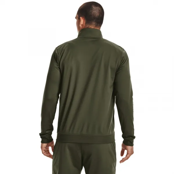 Pánska mikina so zipsom UNDER ARMOUR SPORTSTYLE TRICOT JACKET-GRN