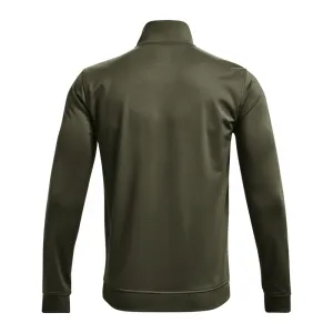 Pánska mikina so zipsom UNDER ARMOUR SPORTSTYLE TRICOT JACKET-GRN