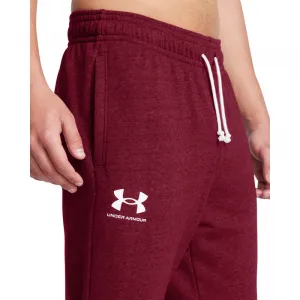 Pánske tepláky UNDER ARMOUR UA Rival Terry Jogger-RED