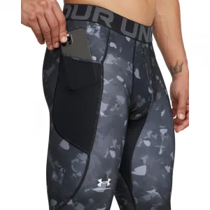 Pánske kompresné legíny UNDER ARMOUR UA HG Armour Prtd Lgs-BLK