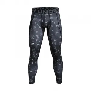 Pánske kompresné legíny UNDER ARMOUR UA HG Armour Prtd Lgs-BLK