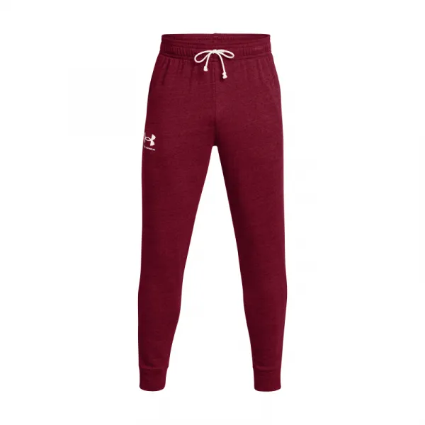 Pánske tepláky UNDER ARMOUR UA Rival Terry Jogger-RED
