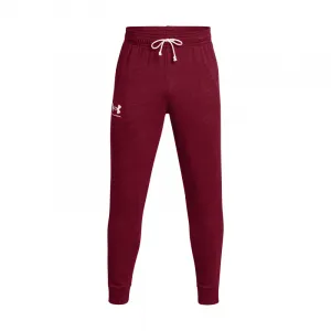 Pánske tepláky UNDER ARMOUR UA Rival Terry Jogger-RED
