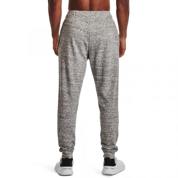 Pánske tepláky UNDER ARMOUR UA Rival Terry Jogger-WHT