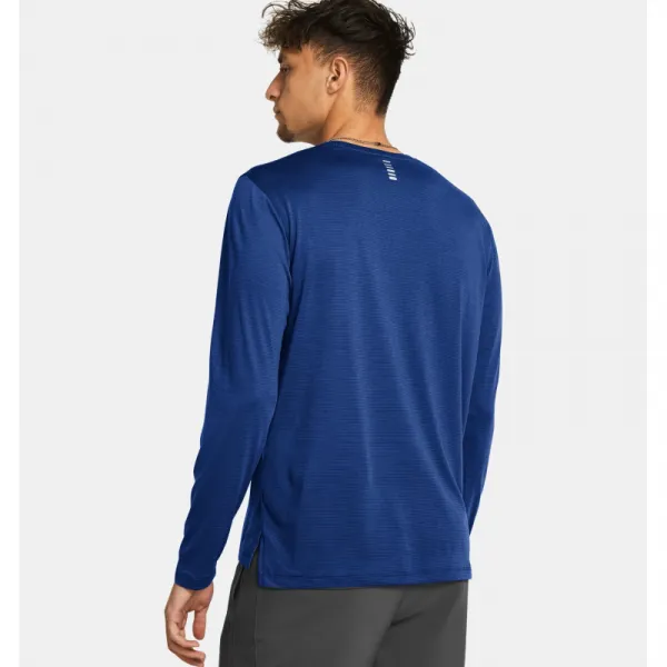 Pánske tréningové tričko s dlhým rukávom UNDER ARMOUR UA LAUNCH LONGSLEEVE-BLU