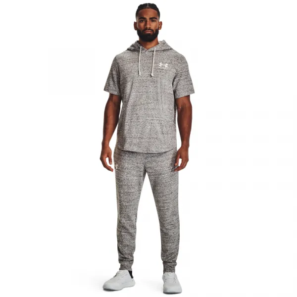 Pánske tepláky UNDER ARMOUR UA Rival Terry Jogger-WHT
