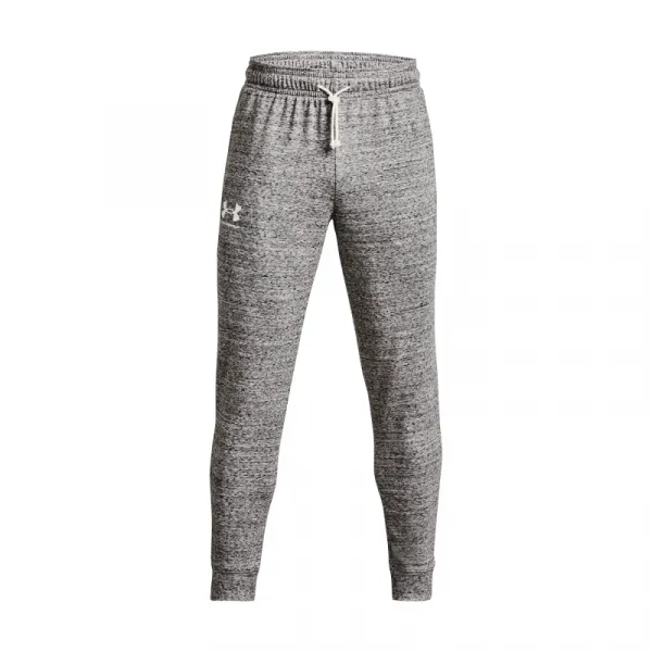 Pánske tepláky UNDER ARMOUR UA Rival Terry Jogger-WHT