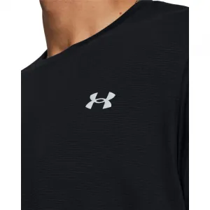 Pánske tréningové tričko s dlhým rukávom UNDER ARMOUR UA LAUNCH LONGSLEEVE-BLK