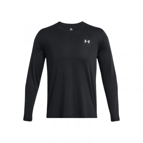 Pánske tréningové tričko s dlhým rukávom UNDER ARMOUR UA LAUNCH LONGSLEEVE-BLK