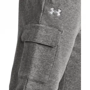Pánske zateplené tepláky UNDER ARMOUR UA Rival Fleece Cargo Jogger-GRY