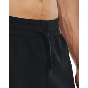 Pánske zateplené tepláky UNDER ARMOUR UA Rival Fleece Cargo Jogger-BLK
