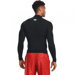 Pánske kompresné tričko s dlhým rukávom UNDER ARMOUR UA HG Armour Comp Mock LS-BLK