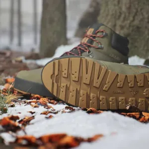 Pánska vysoká turistická obuv ADIDAS Terrex Snowpitch C.Rdy olive strata bronze strata orange