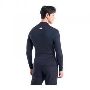 Pánske kompresné tričko s dlhým rukávom UNDER ARMOUR UA HG Armour Comp Mock LS-BLK