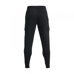 Pánske zateplené tepláky UNDER ARMOUR UA Rival Fleece Cargo Jogger-BLK