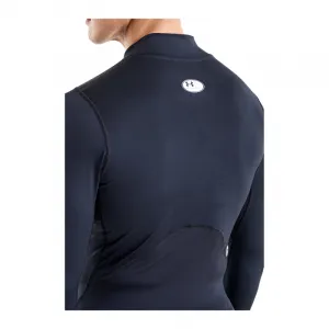 Pánske kompresné tričko s dlhým rukávom UNDER ARMOUR UA HG Armour Comp Mock LS-BLK