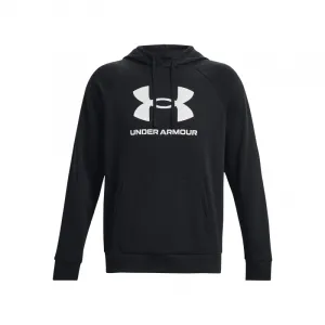 Pánska zateplená mikina s kapucňou UNDER ARMOUR UA Rival Fleece Logo HD-BLK
