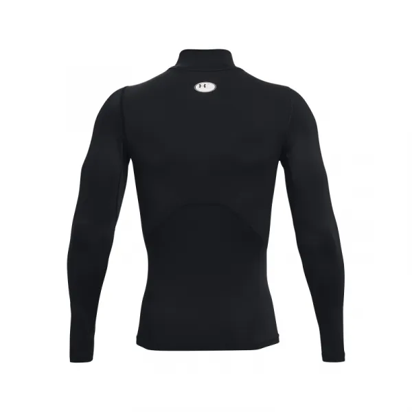 Pánske kompresné tričko s dlhým rukávom UNDER ARMOUR UA HG Armour Comp Mock LS-BLK