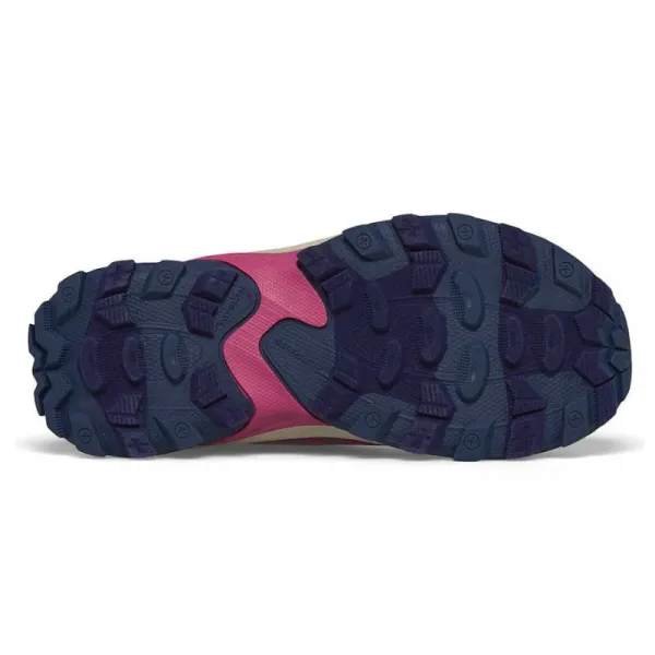Dievčenská členková turistická obuv MERRELL Moab Speed 2 Mid A C WTRPF berry