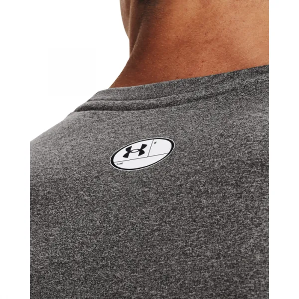 Pánske kompresné tričko s dlhým rukávom UNDER ARMOUR UA CG Armour Fitted Crew-GRY