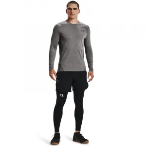 Pánske kompresné tričko s dlhým rukávom UNDER ARMOUR UA CG Armour Fitted Crew-GRY