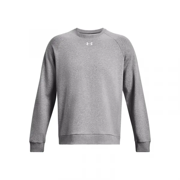 Pánska zateplená mikina UNDER ARMOUR UA Rival Fleece Crew-GRY I