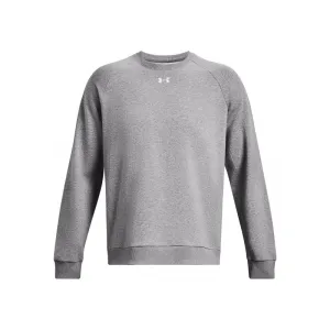 Pánska zateplená mikina UNDER ARMOUR UA Rival Fleece Crew-GRY I