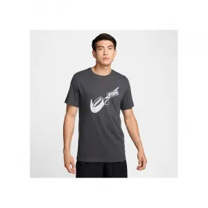 Pánske tričko s krátkym rukávom NIKE M NK DF TEE GYM KIT 2-060 ANTHRACITE
