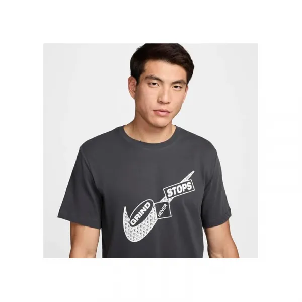 Pánske tričko s krátkym rukávom NIKE M NK DF TEE GYM KIT 2-060 ANTHRACITE