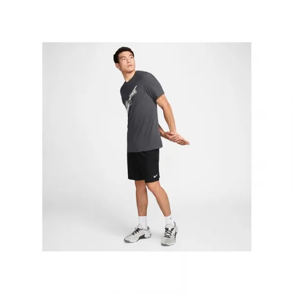 Pánske tričko s krátkym rukávom NIKE M NK DF TEE GYM KIT 2-060 ANTHRACITE