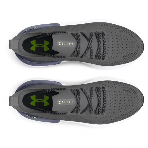 Pánska bežecká obuv UNDER ARMOUR UA Shift castlerock white morph green