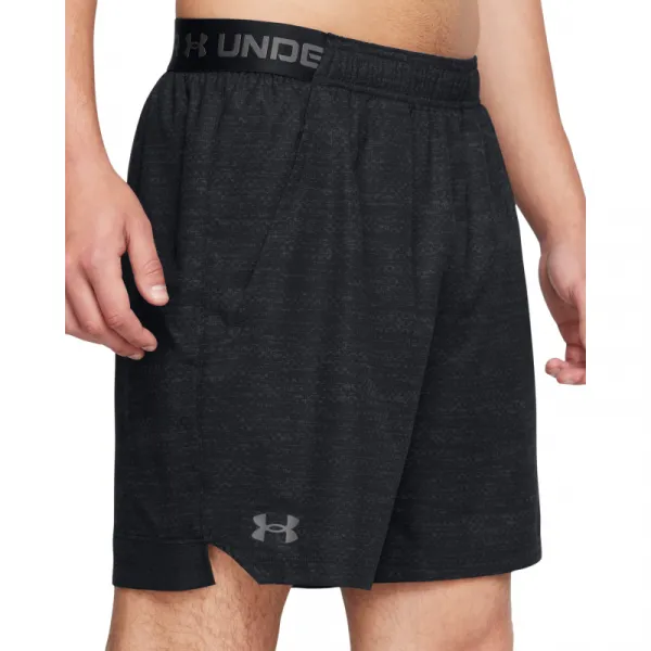 Pánske tréningové kraťasy UNDER ARMOUR UA Vanish Woven 6in Prnt Sts-BLK