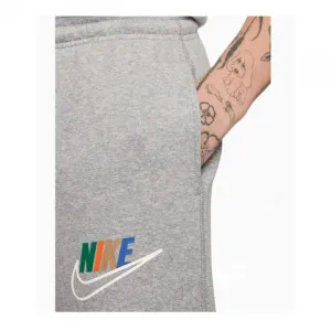 Pánske tepláky NIKE M NK CLUB BB OH PNT FTURA BLCK-063 DK GREY HEATHER SMOKE GRY