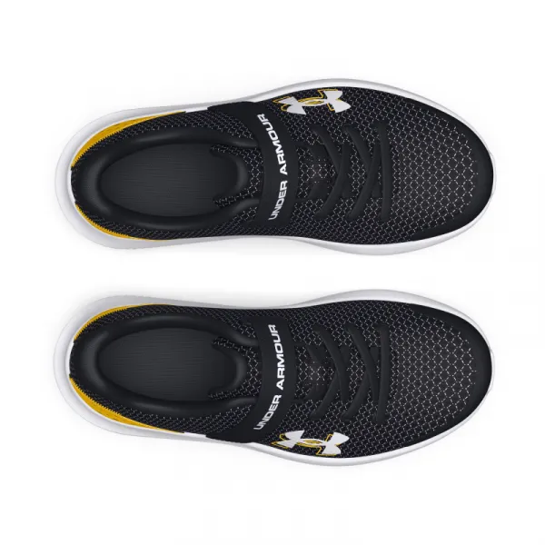 Chlapčenská športová obuv (tréningová) UNDER ARMOUR UA BPS Surge 4 black taxi white